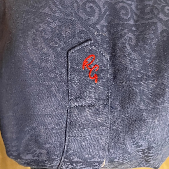 Robert Graham Dress Shirt Butoin Down Medium - Picture 5 of 5